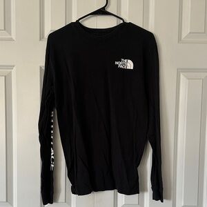 The North Face Black Long Sleeve Tee